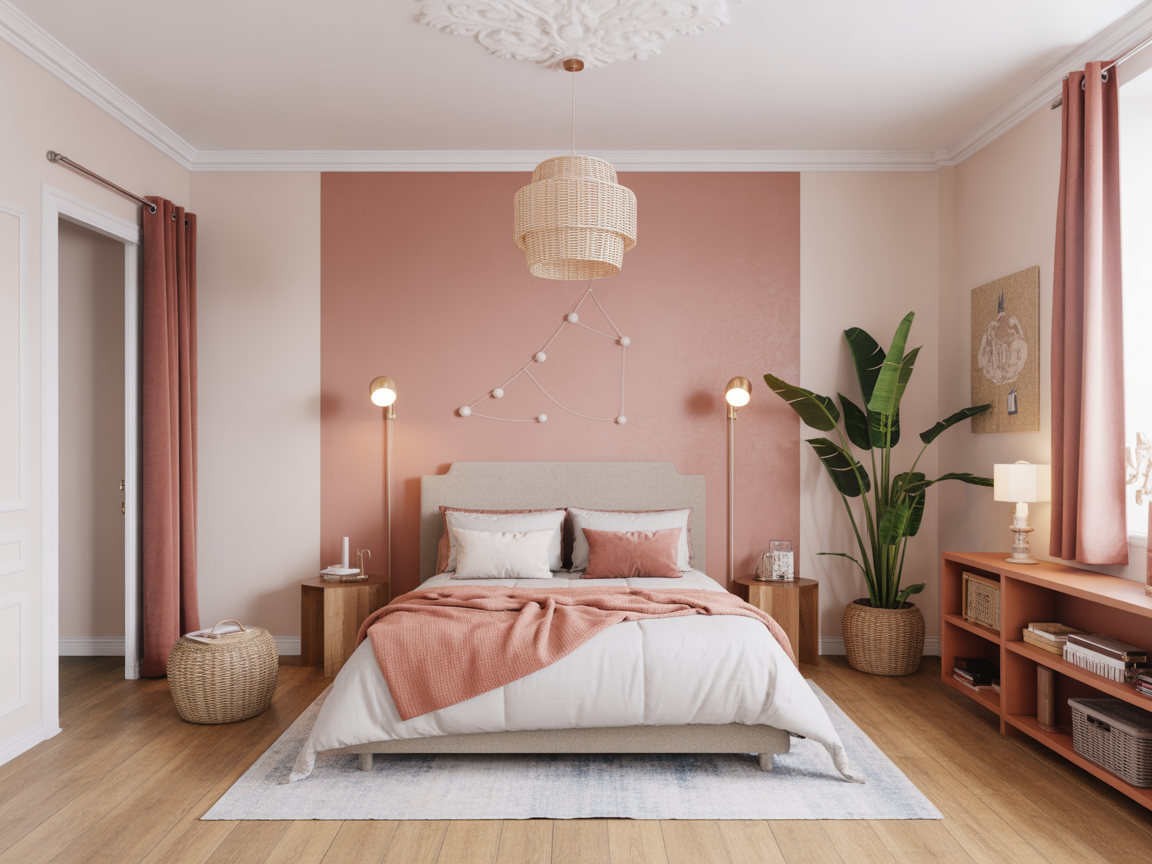 Papier peint et petits espaces : agrandir visuellement une pièce