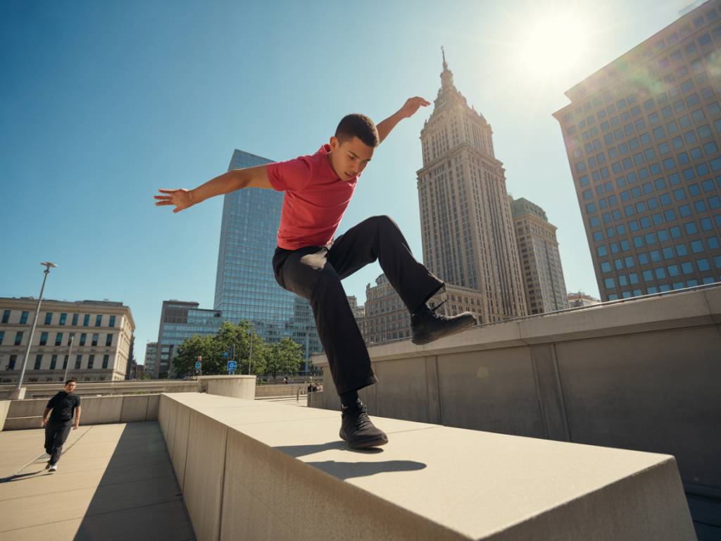 How urban parkour is inspiring creativity and resilience in youth
